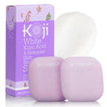 Koji White Kojic Acid & Hyaluronic Acid Skin Brightening Soap – 2 Bars