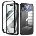 seacosmo iPhone 15 Case - Full-Body Shockproof Cover with Screen Protector