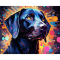 Viart Dog Paint by Numbers for Adults - Animal DIY Art Kit, 12x16in