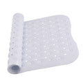 MOONLIGHT20015 Shower Bath Mat Non Slip Anti Mould & Mildew with Strong Suction Cups Grip and Drain Holes Soft Rubber Shower Mats - image 1