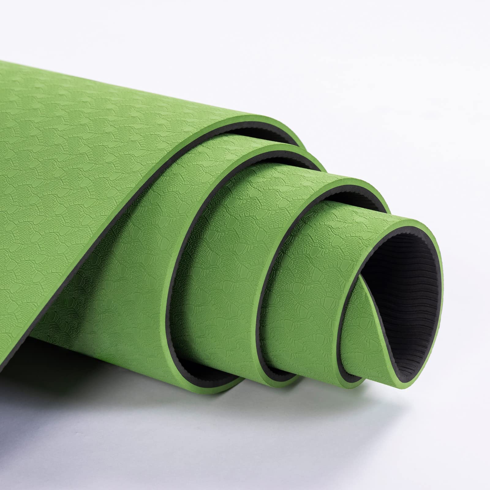 Marjar Non-Slip TPE Yoga Mat | 1/3" Eco-Friendly Fitness & Pilates Mat