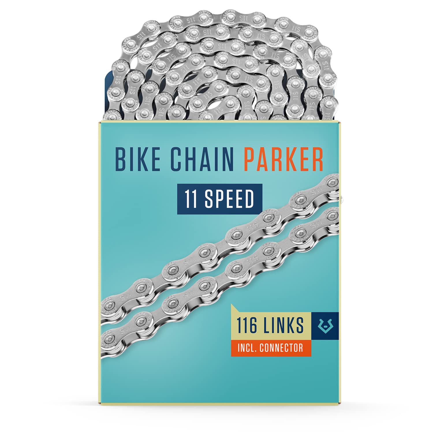 Alphatrail Parker 11-Speed Bike Chain - 116 Links for Shimano & SRAM