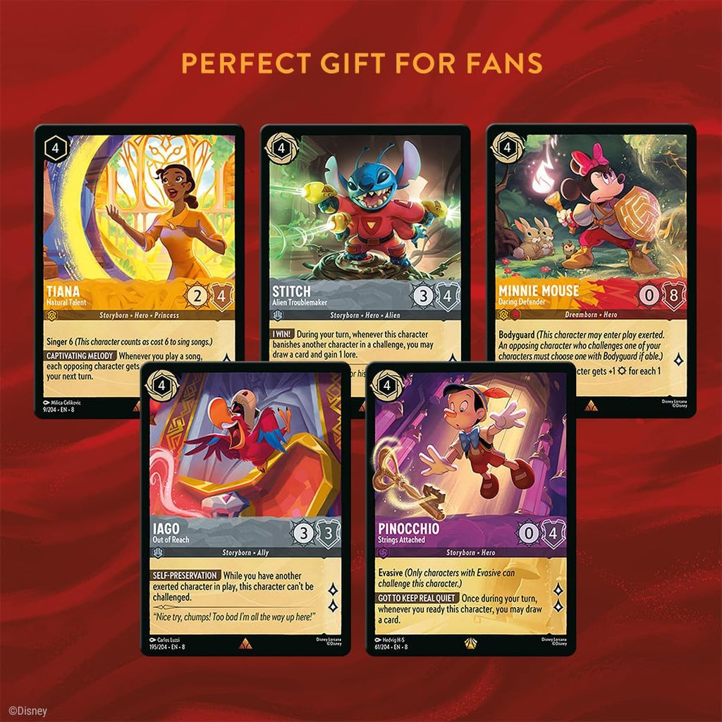 Disney Lorcana TCG: Reign of Jafar Starter Deck – 60 Card Set 8