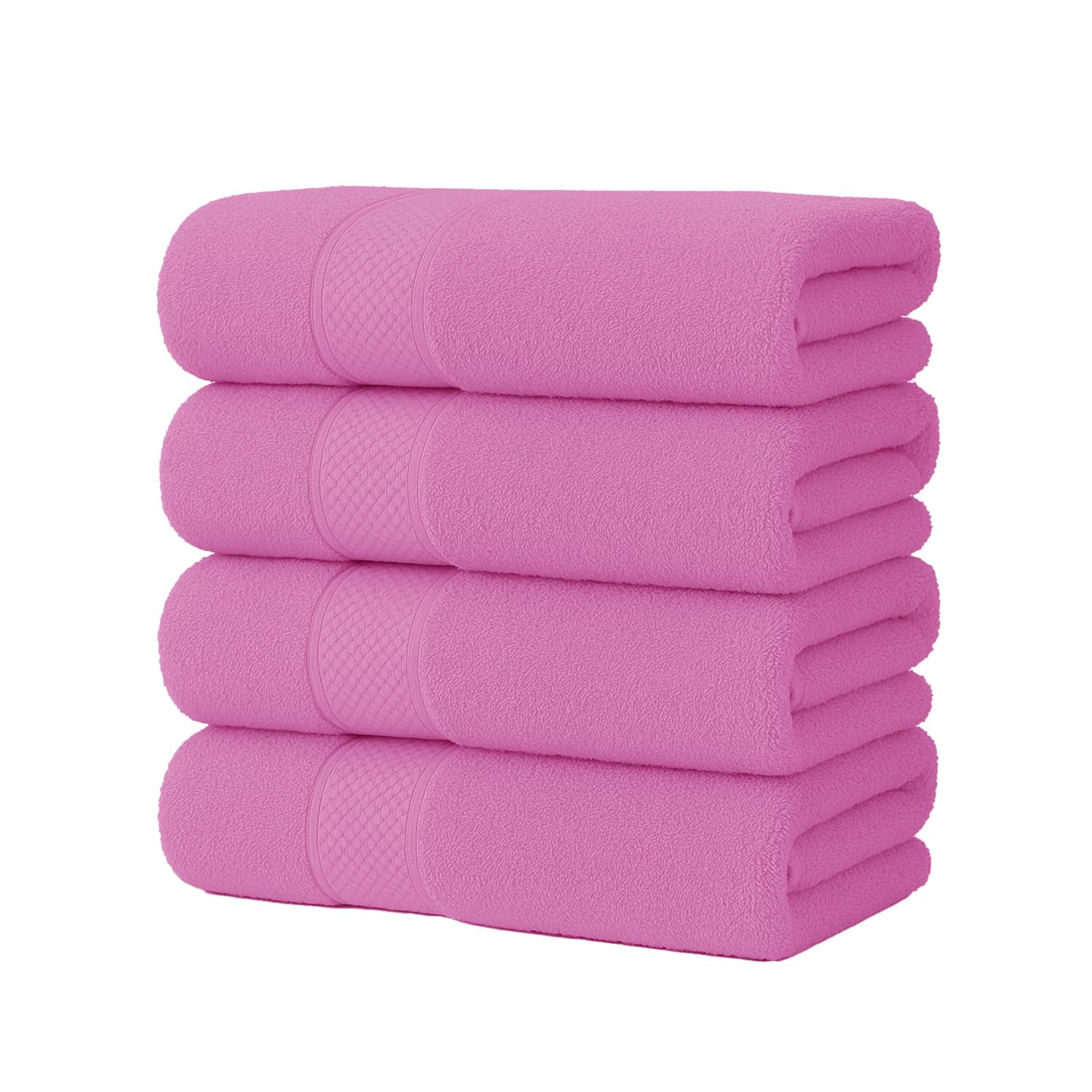 Hand Towels 4-Pack | 100% Cotton 600 GSM Soft Wash Cloths