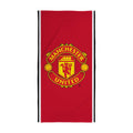 Manchester United FC Official Beach Towel | 100% Cotton Red Devils Design