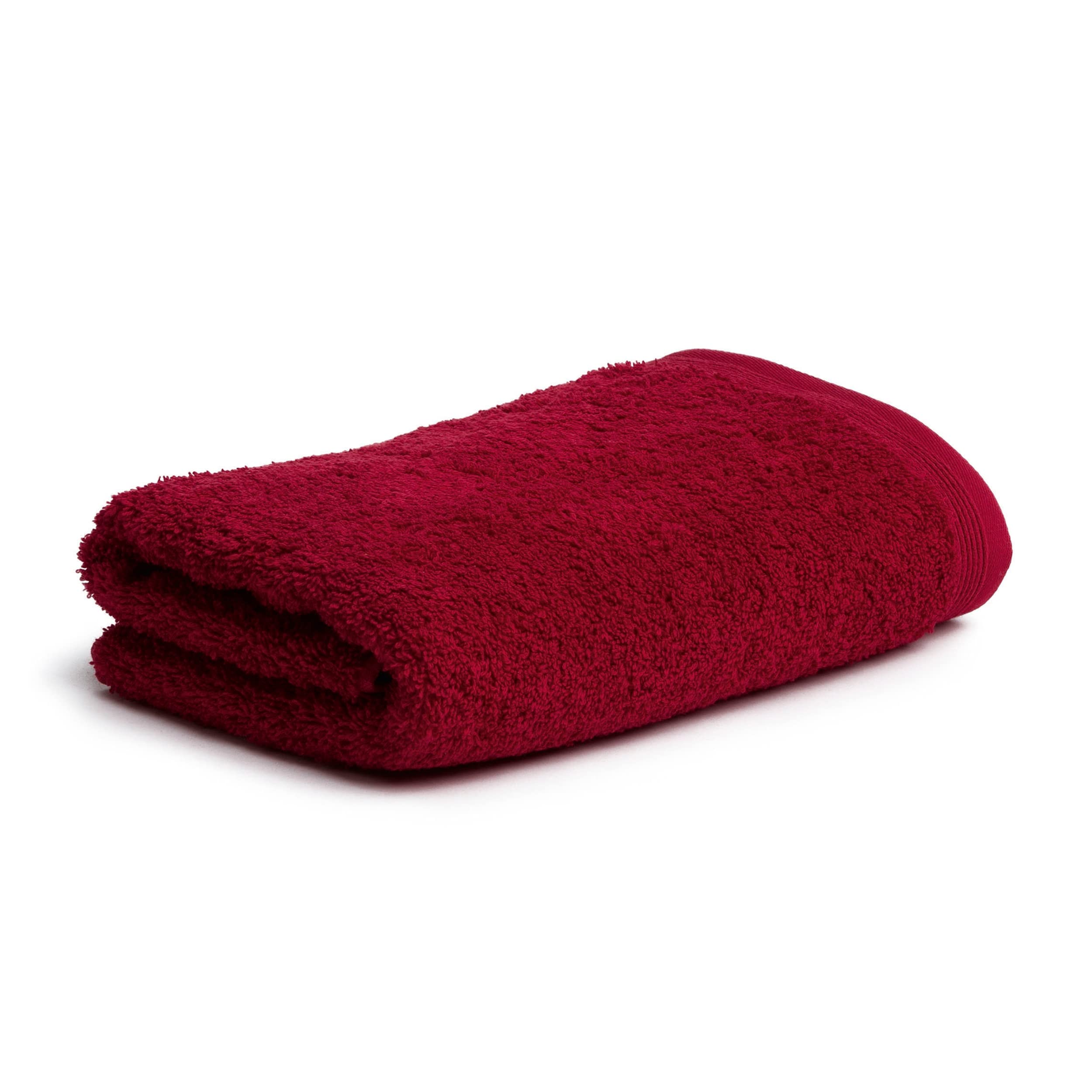 möve Superwuschel Cotton Towel – 60 x 110 cm Premium Ruby Red