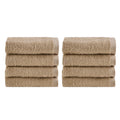 Nella Biagini Minerva Cotton Washcloths - Set of 8 Soft Terry Face Cloths