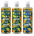 Faith In Nature Grapefruit & Orange Shampoo, Conditioner & Body Wash Trio