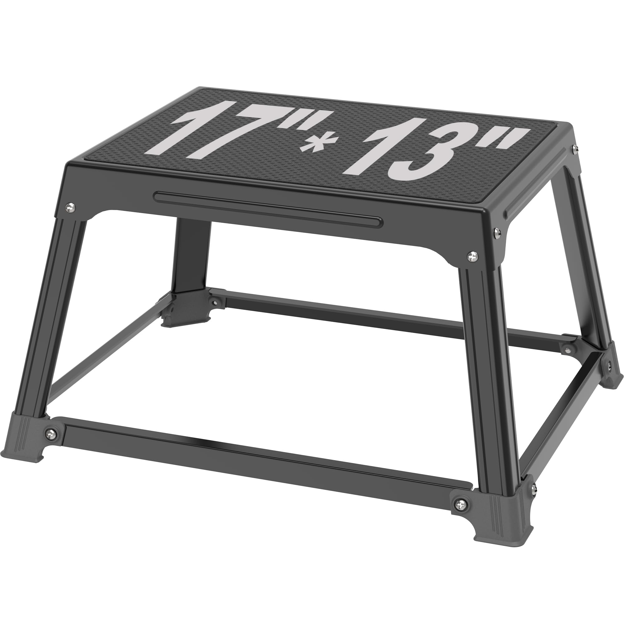 12 Inch Steel Plyometric Box – 17x13 Surface Jump Trainer