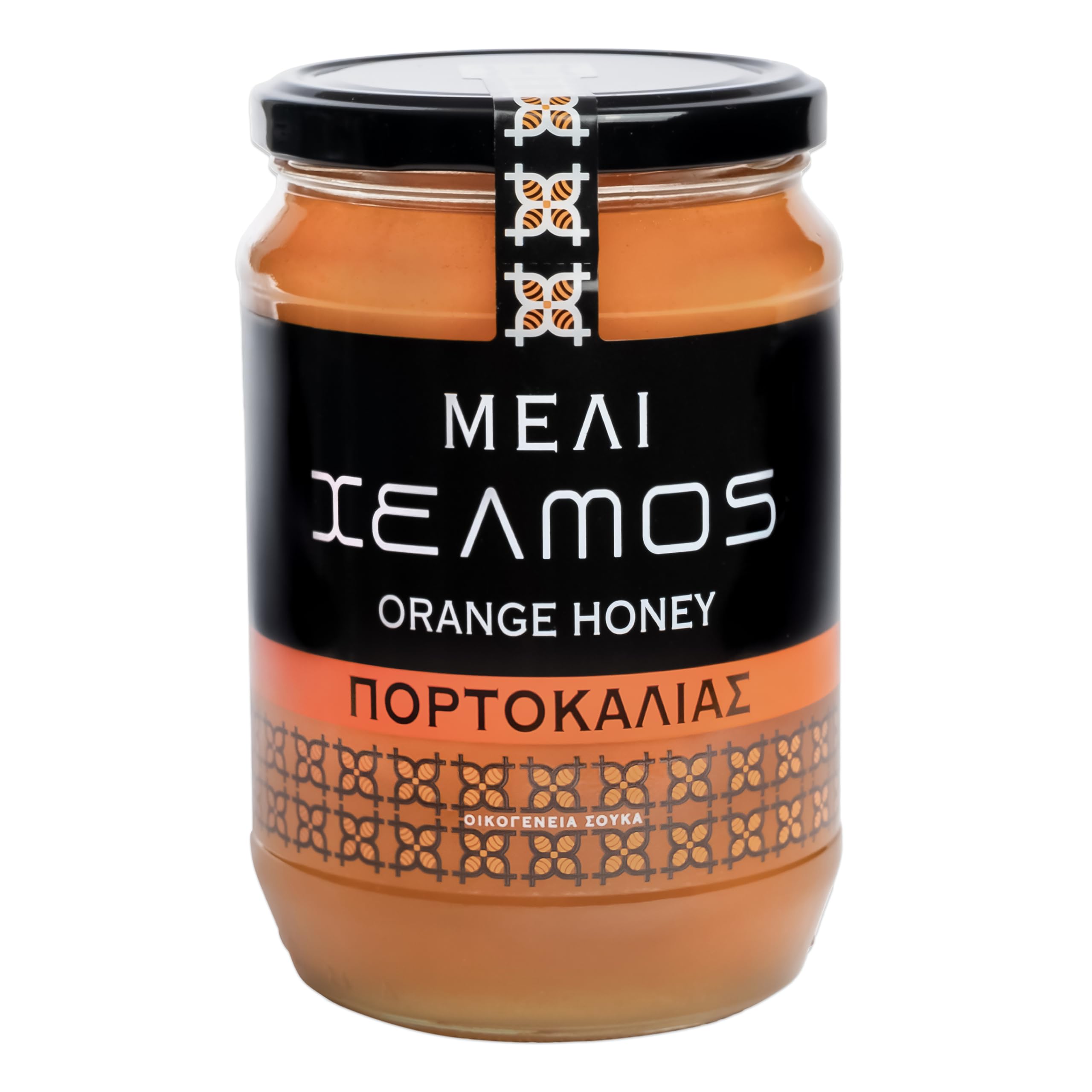 Helmos Greek Orange Blossom Honey – Raw & Unpasteurized - 950g