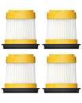 HOTO 4-Piece Filter Replacement for AutoCare Air Duster & Vacuum