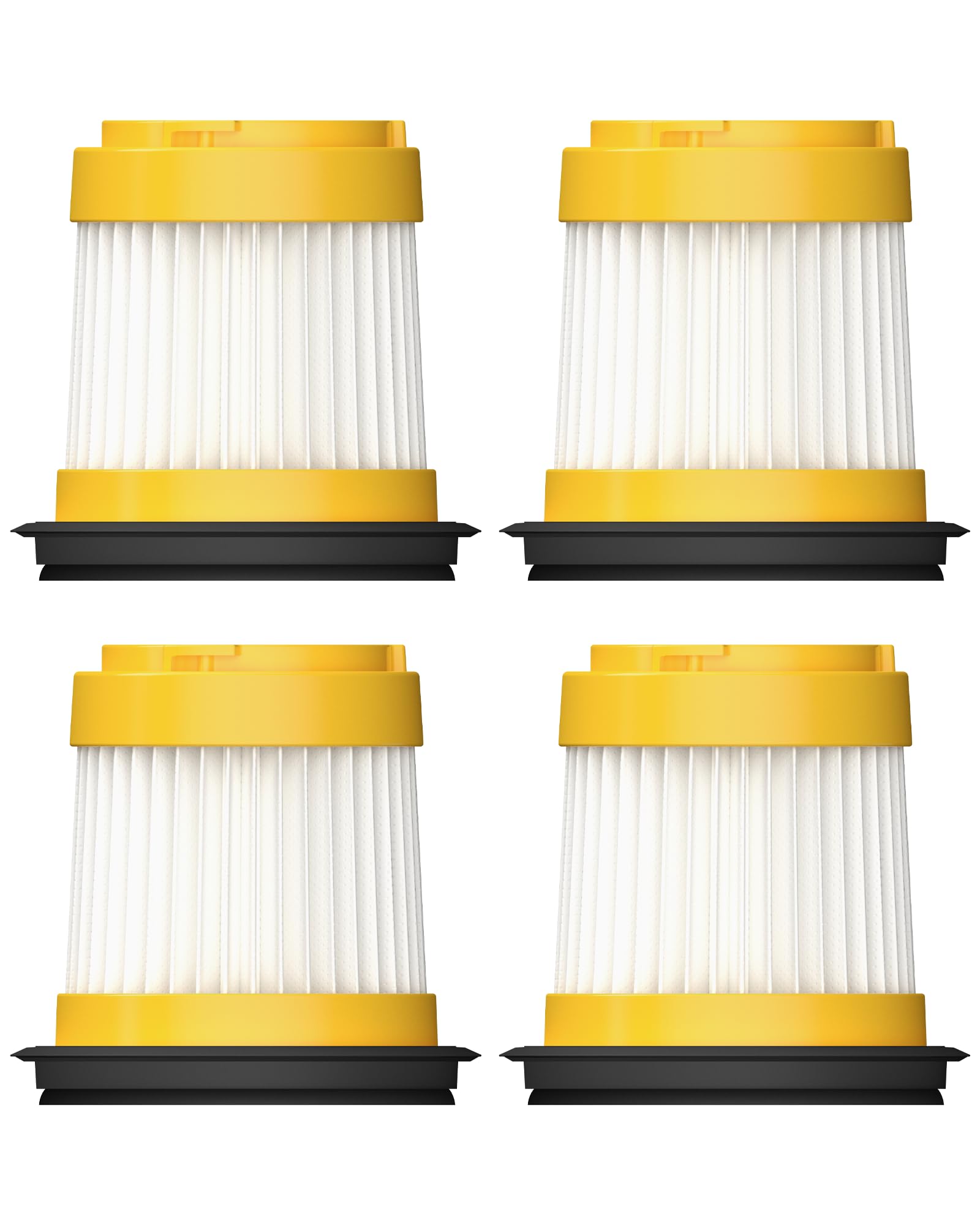 HOTO 4-Piece Filter Replacement for AutoCare Air Duster & Vacuum