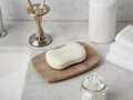Stonkraft Natural Rainbow Stone Soap Dish - Water Absorbent Curvy Holder
