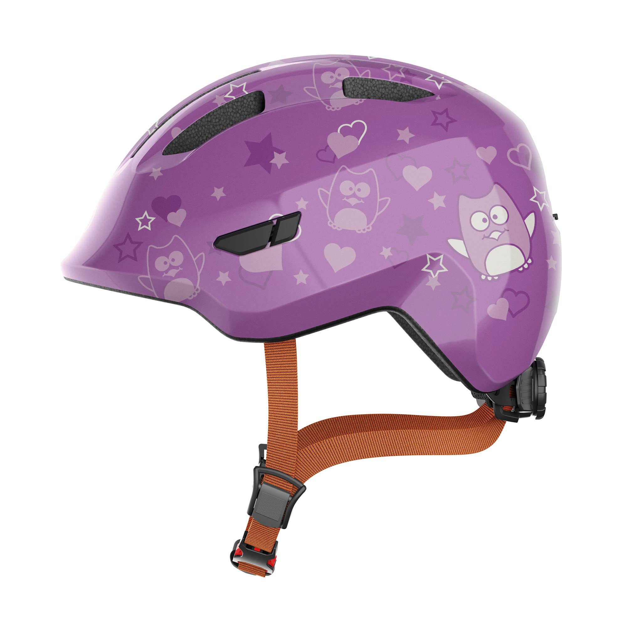 ABUS Smiley 3.0 Children's Bike Helmet – In-Mold Safety, Green Robo