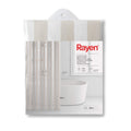 Rayen Waterproof PVA Shower Curtain with 12 Hooks – 180 x 200 cm
