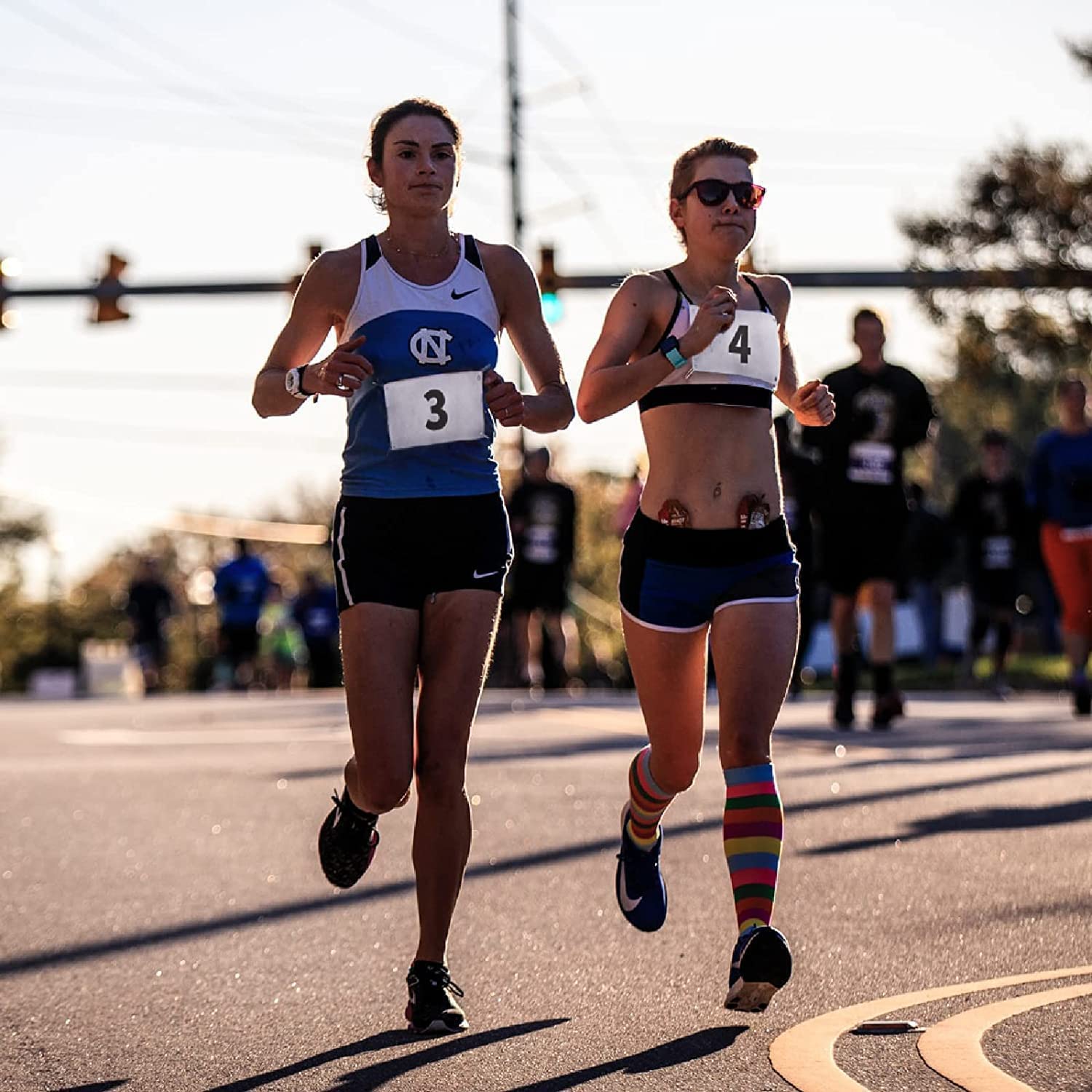 Kyzistn Tyvek Running Race Bibs 1-300 | Waterproof Marathon Numbers