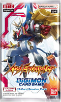 Digimon Card Game: Xros Encounter BT10 Booster Pack - 12 Cards