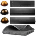 Wishesla Vertuo Coffee Pods - Double Espresso Capsules & Towel - 3 Sleeves