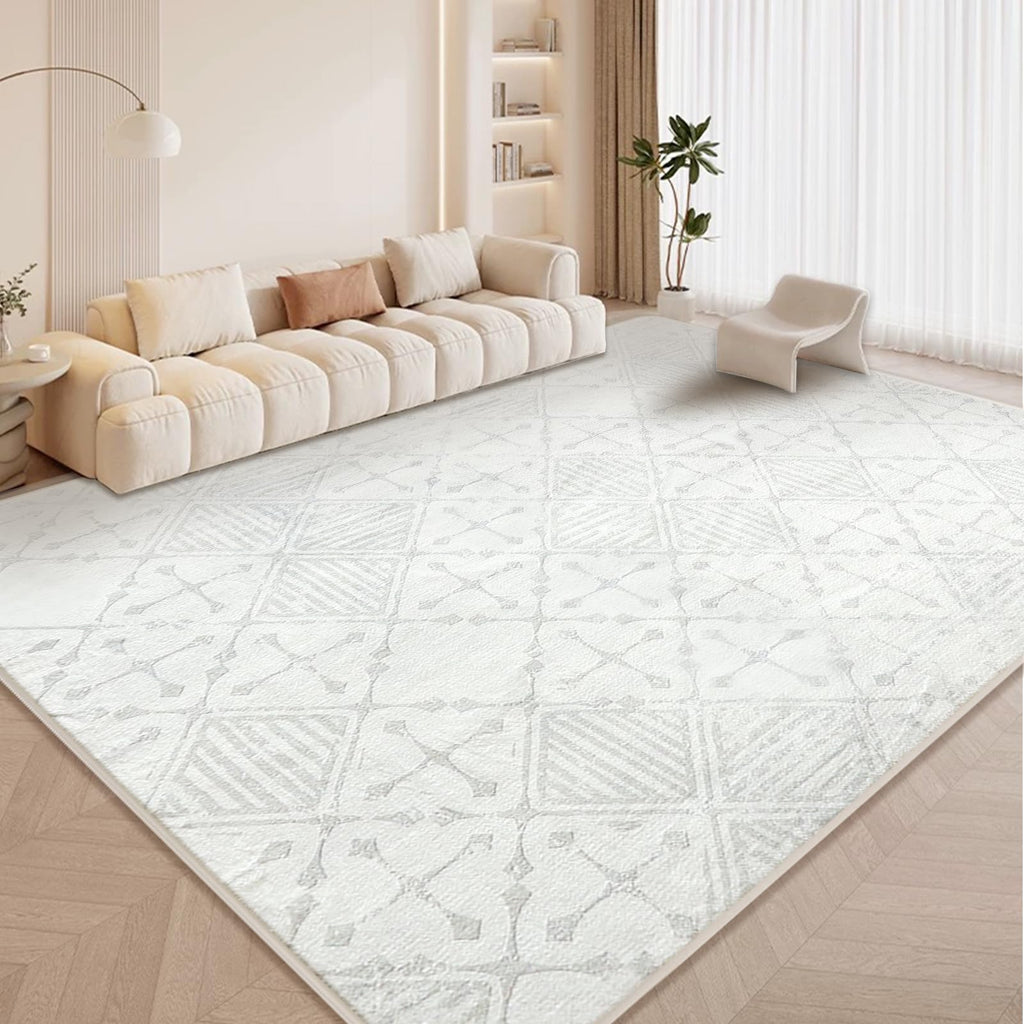 Leesentec Abstract Geometric Area Rug | Non-Slip Modern Carpet, 200x300cm