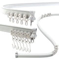 Aluminum Flexible Ceiling Curtain Track – 5m Bendable Rail