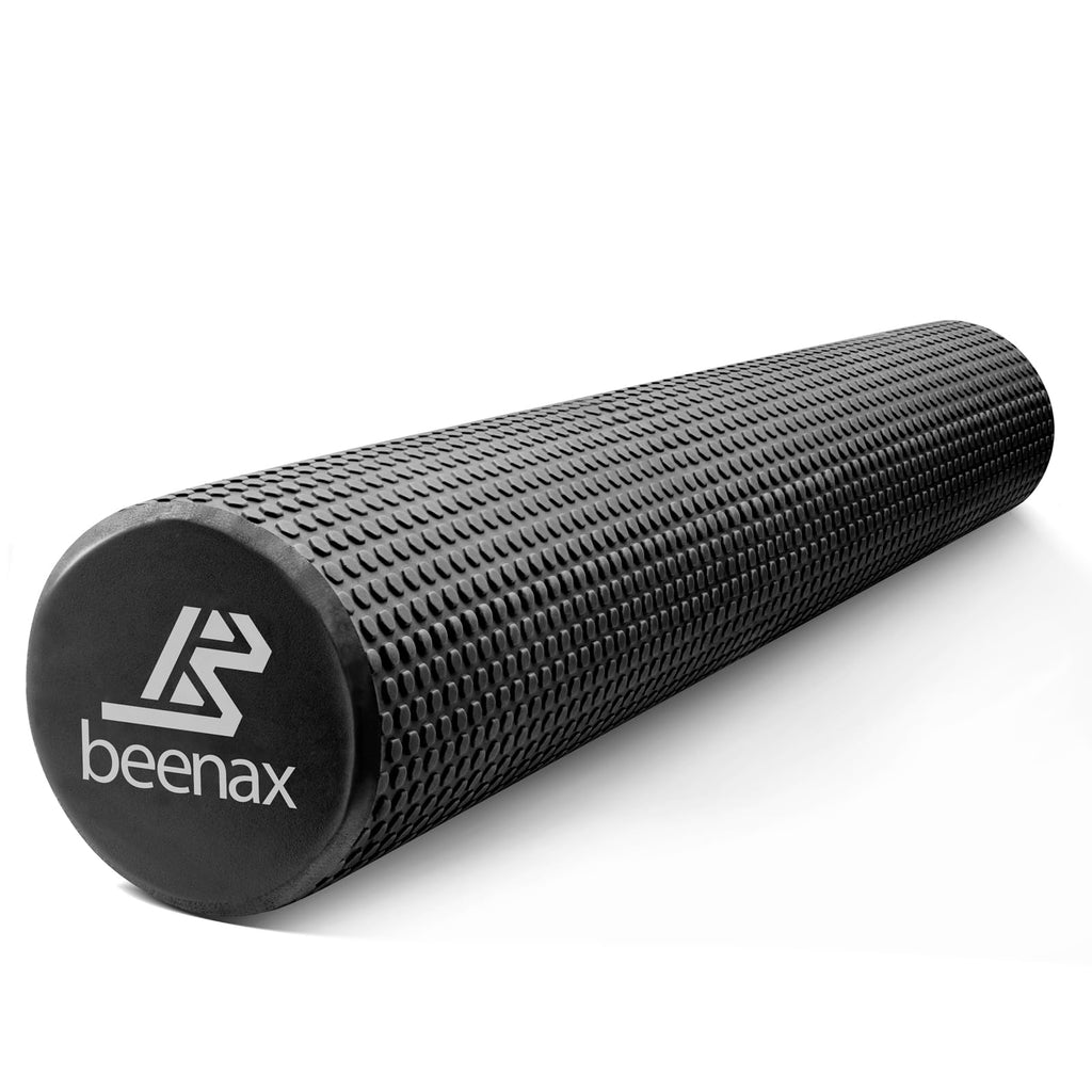 Beenax 90cm High Density Foam Roller – Deep Tissue Muscle Massage