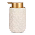 Sylfu Ceramic Foaming Soap Dispenser – 10oz Refillable Hand Pump, Beige
