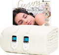 Homefront King Size Electric Blanket | Dual Control Fleece Heated Cover