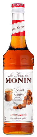 Monin Salted Caramel Syrup 70cl – Gourmet Coffee and Cocktail Flavouring