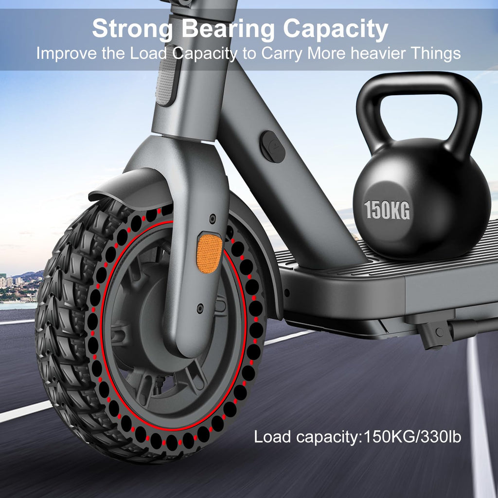 BANGTING 2PCS Solid Electric Scooter Tyres | 8.5x2 Puncture Proof Rubber