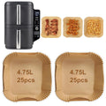 Air Fryer Liners for Ninja Double Stack SL400UK - 50 Pack