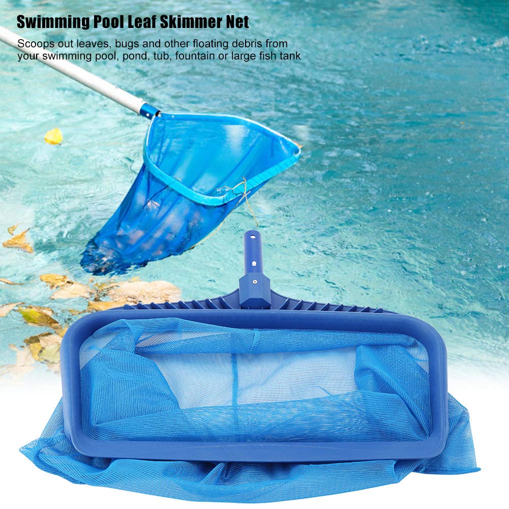 Pool Skimmer Net – Deep Mesh Leaf Rake for Pool Cleaning