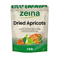 Zeina Dried Apricots (1kg) – High Fibre & Iron Rich Vegan Snack