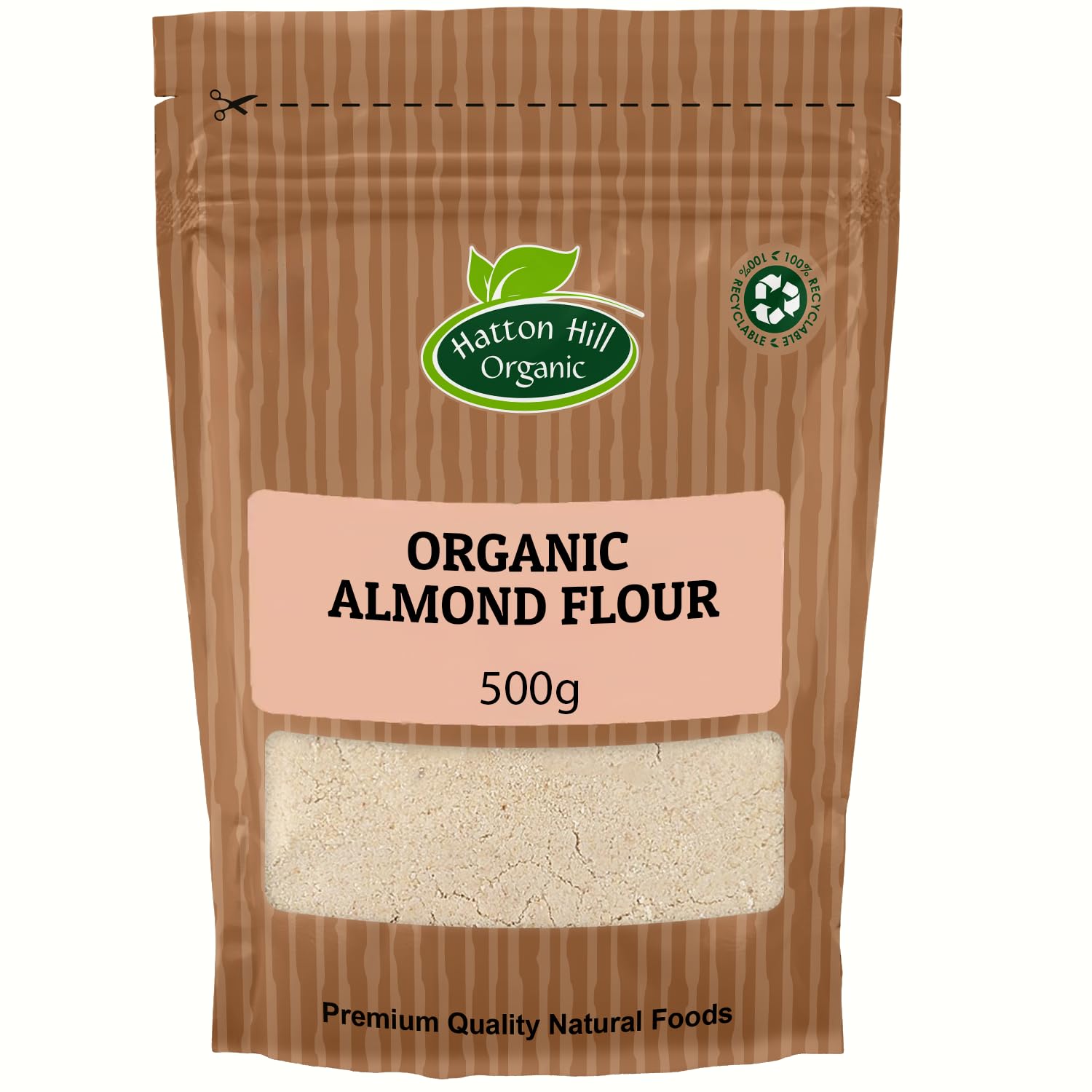 Hatton Hill Organic Almond Flour 500g – Finely Ground Gluten-Free Nut Flour