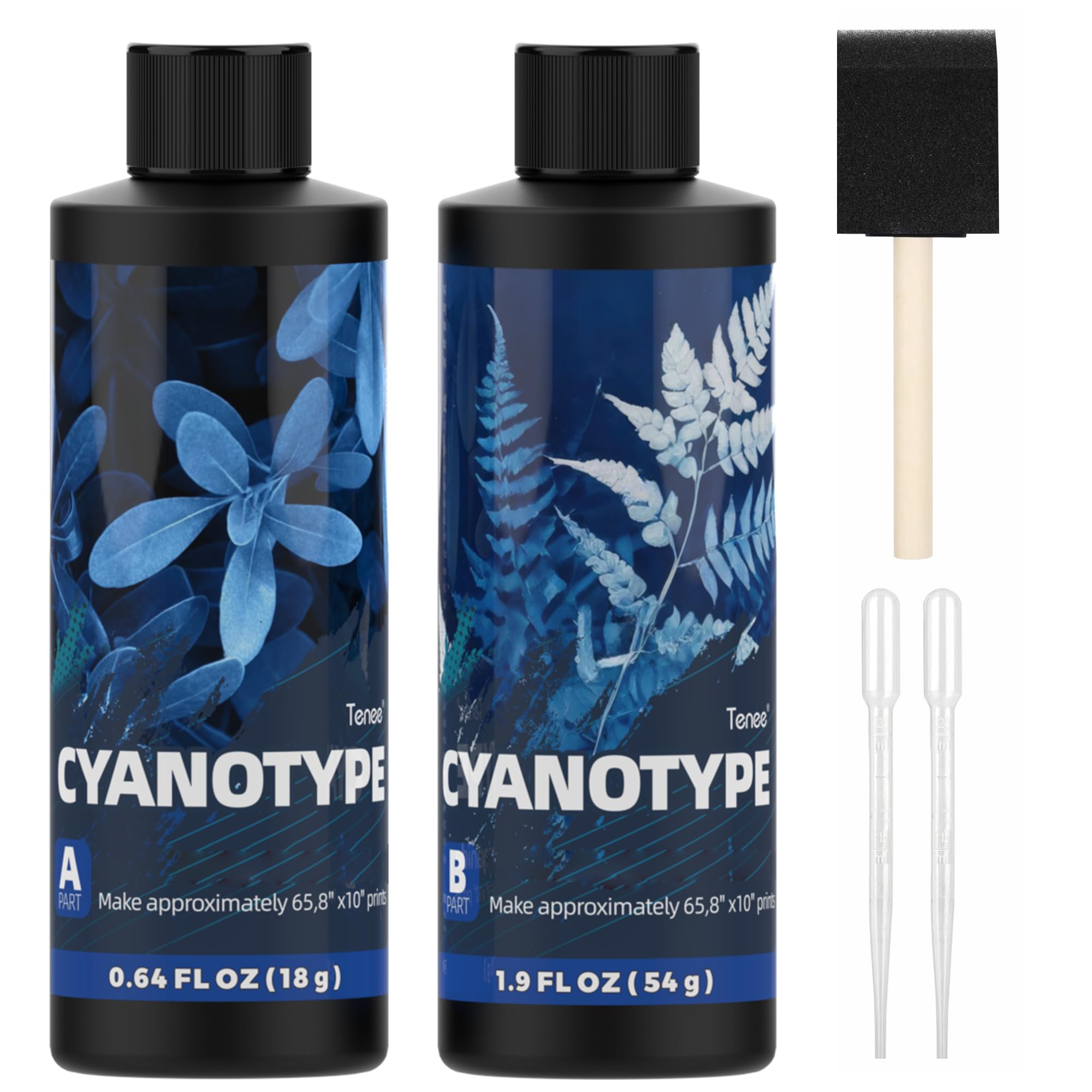 Cyanotype Sensitizer Set – 16oz Sun Printing Kit for Fabric