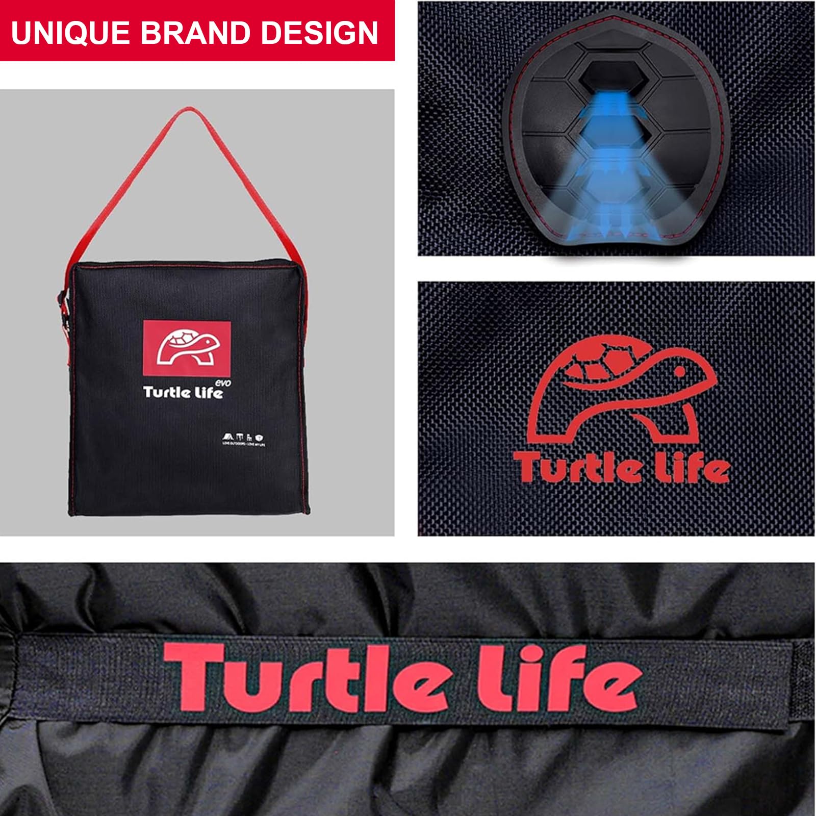 Turtle-Life 64-Inch Heavy Duty Waterproof BBQ Gas Grill Cover | Oxford PVC