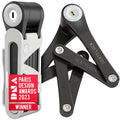FoldyLock Mini Folding Bike Lock – Lightweight Heavy Duty Anti-Theft Guard