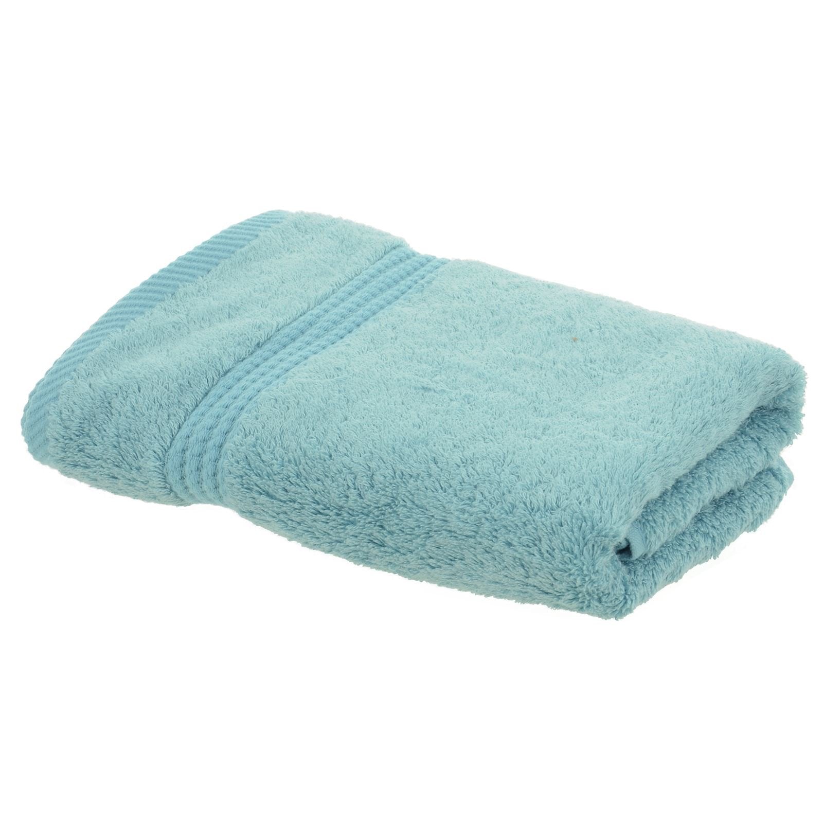 Bamboo Luxury Hand Towel – Lagoon Blue Soft Absorbent