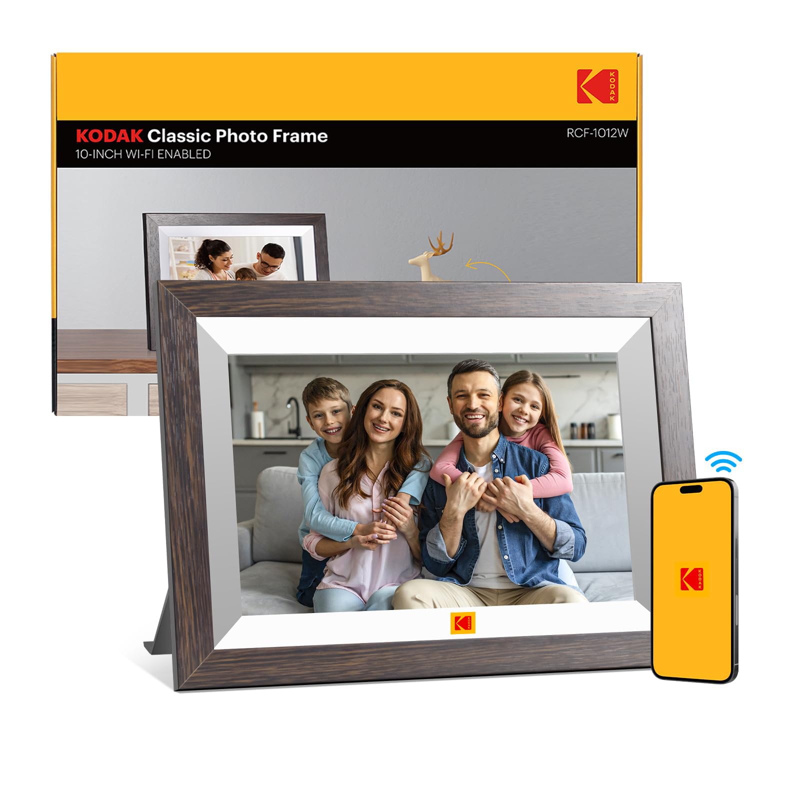 KODAK 10.1 Inch WiFi Digital Picture Frame - 32GB IPS Touch Screen
