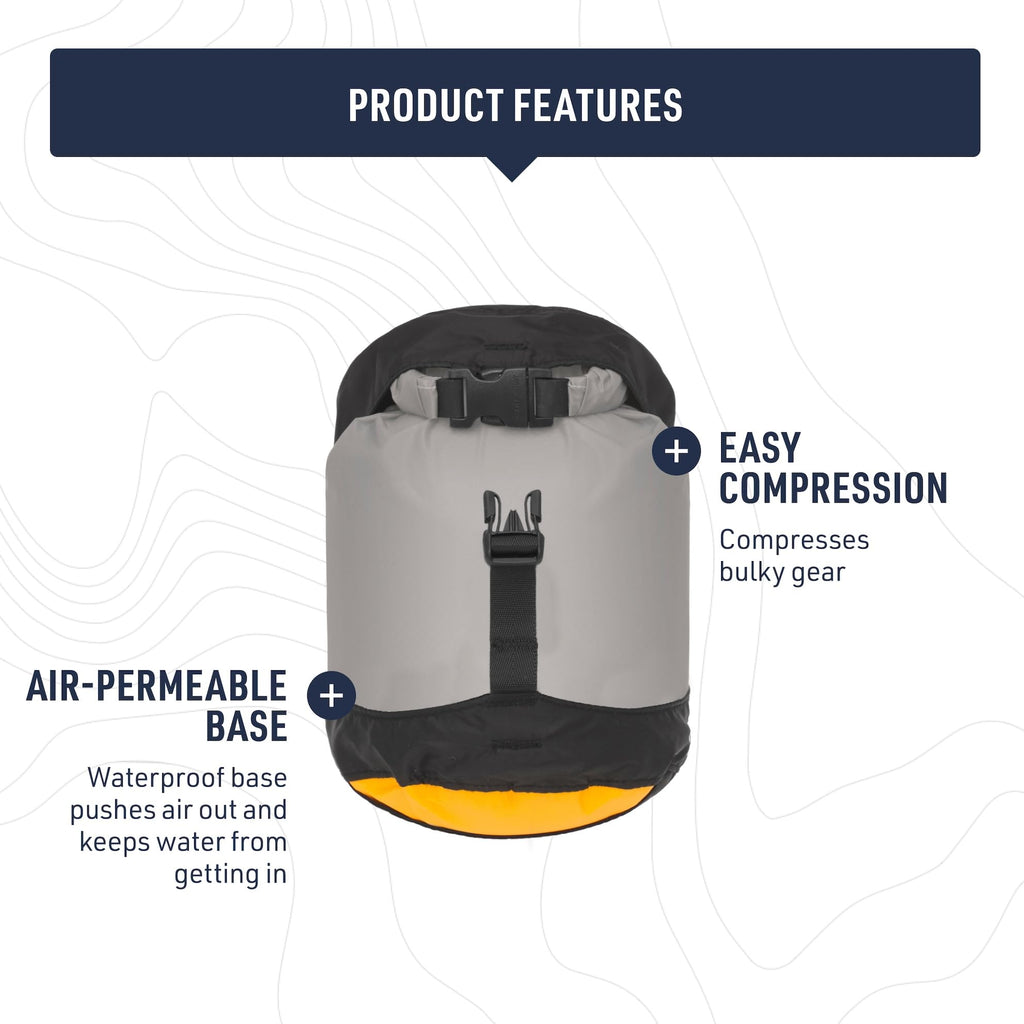Sea to Summit Evac Compression Dry Bag UL - 13L Waterproof Storage