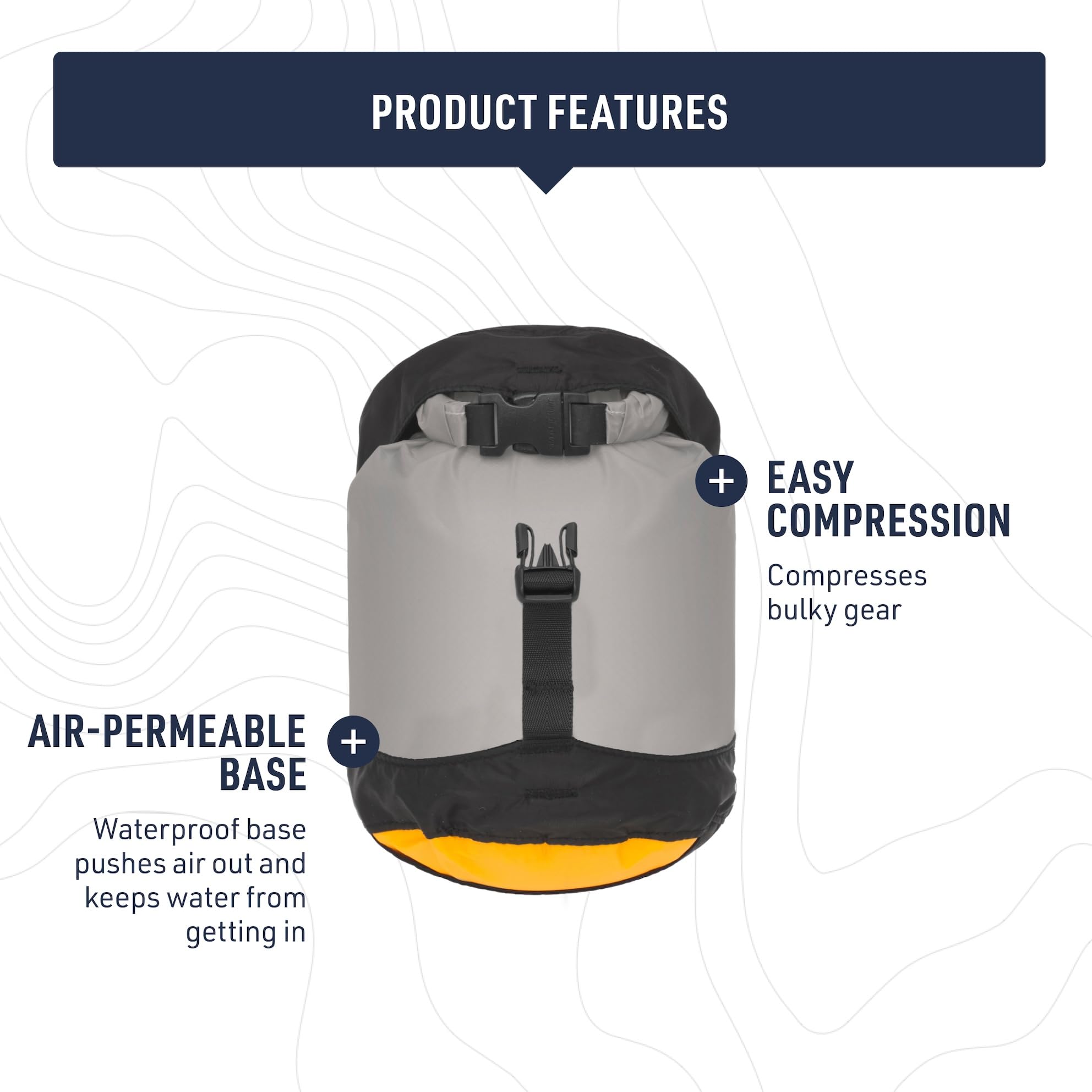 Sea to Summit Evac Compression Dry Bag UL - 13L Waterproof Storage