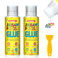 Protado Jigsaw Puzzle Glue – 200ml Clear Non-Toxic Sealer with Applicator