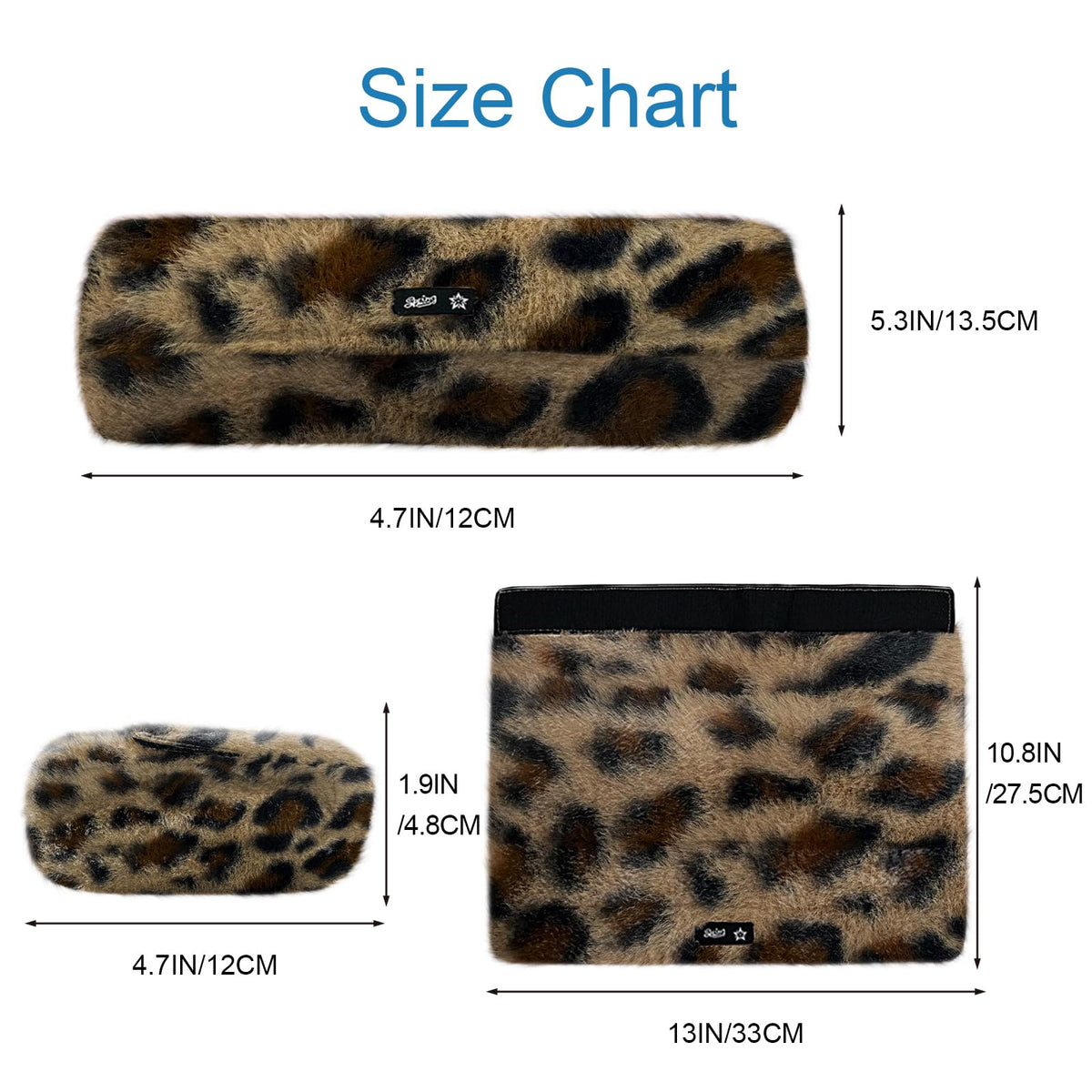 SPRING SEAON Wheelchair Armrest Pads Covers Fuzzy Desk Chair Arm Pads Soft - image 5