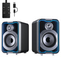 SOULION C40 Bluetooth PC Speakers | USB Powered LED Gaming Desktop Audio