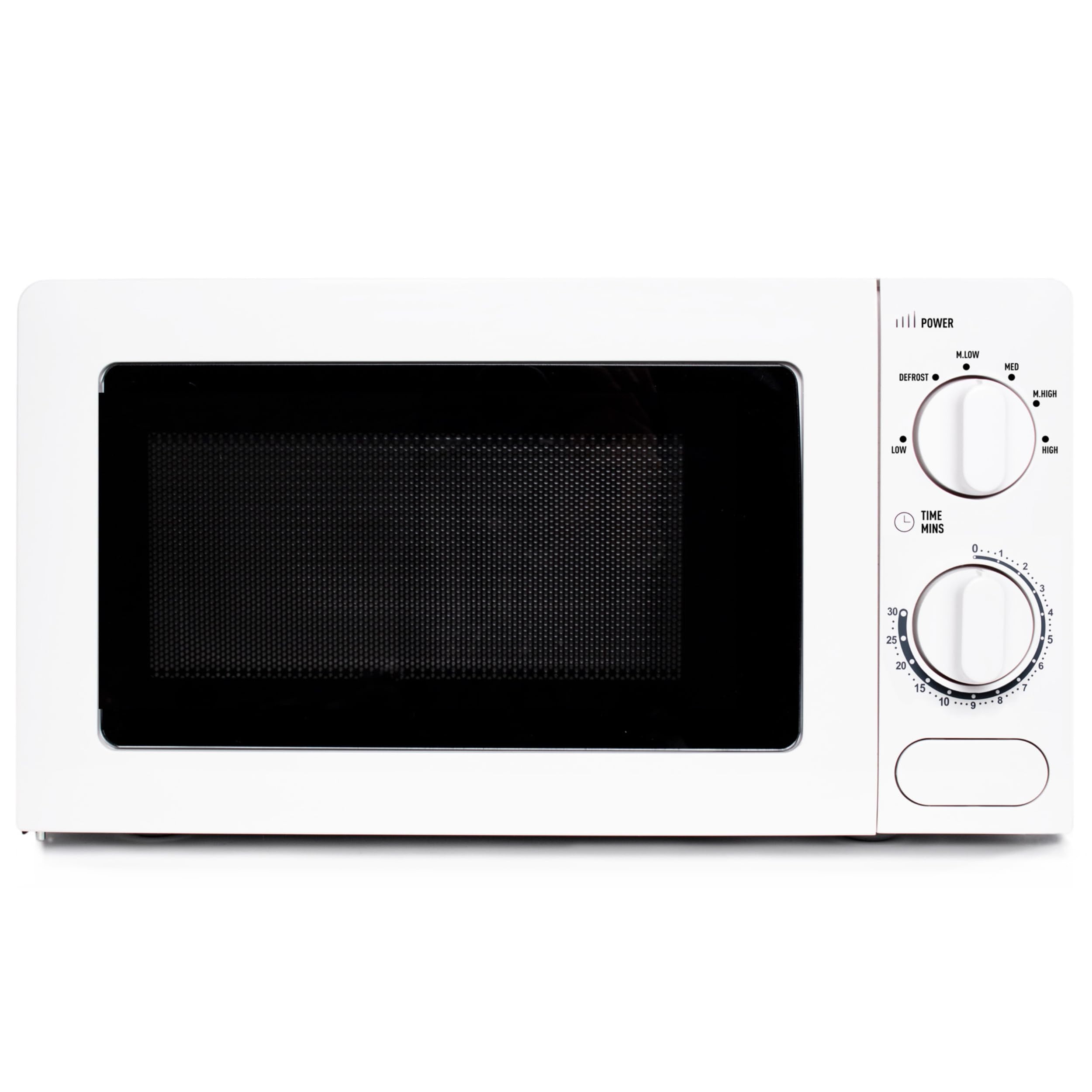Haden 17L Compact Microwave Oven | 700W Countertop Cooker - White