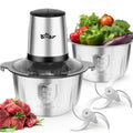 Bear Electric Food Processor | 500W Meat Grinder with Dual 1.8L Bowls