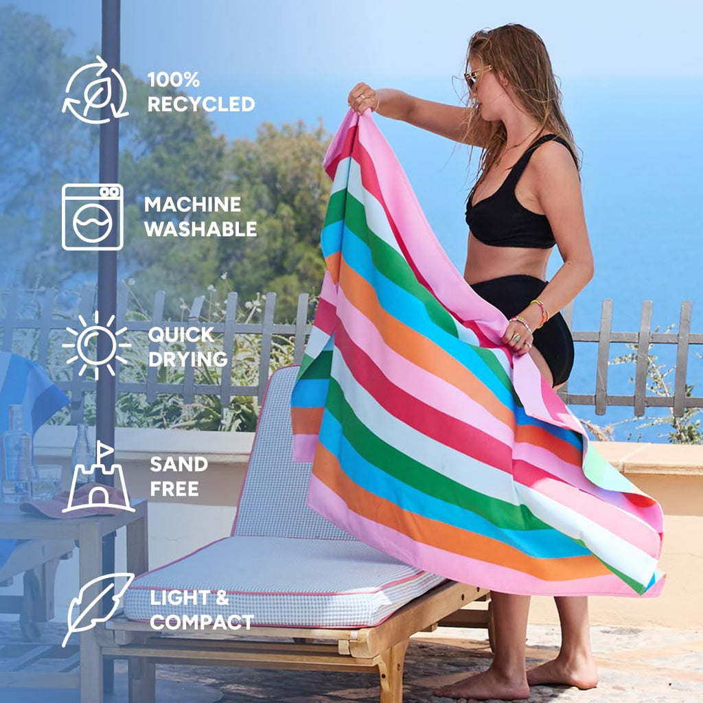Dock & Bay Quick Dry Beach Towel - Tutti Frutti, Large - image 2