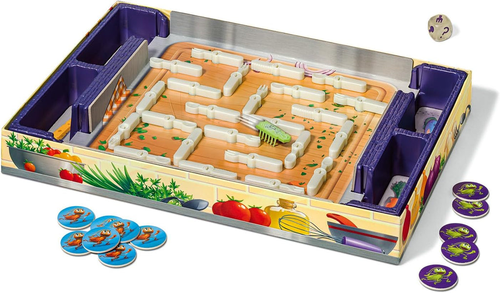 Ravensburger Bugs in the Kitchen Glow in the Dark Hexbug Board Game
