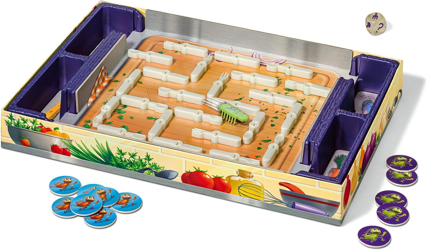 Ravensburger Bugs in the Kitchen Glow in the Dark Hexbug Board Game