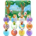 Kids Bath Bombs with Animal Toys – 12Pcs Organic Gift Set