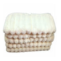 8-Piece Microfiber Ribbed Bath Towel Set – Beige